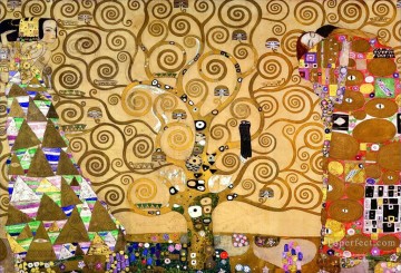 Gustave Klimt Werke - Der Baum des Lebens Stoclet Fries Gustav Klimt